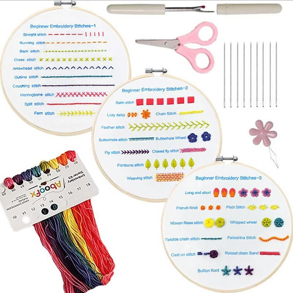 Embroidery Kit for Beginners
