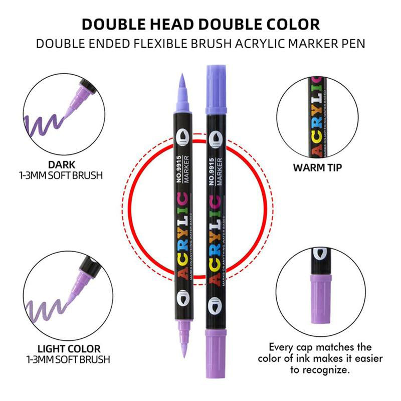 FarbGlanz™ | Acrylic Colored Pencils for Creative and Vibrant Artwork