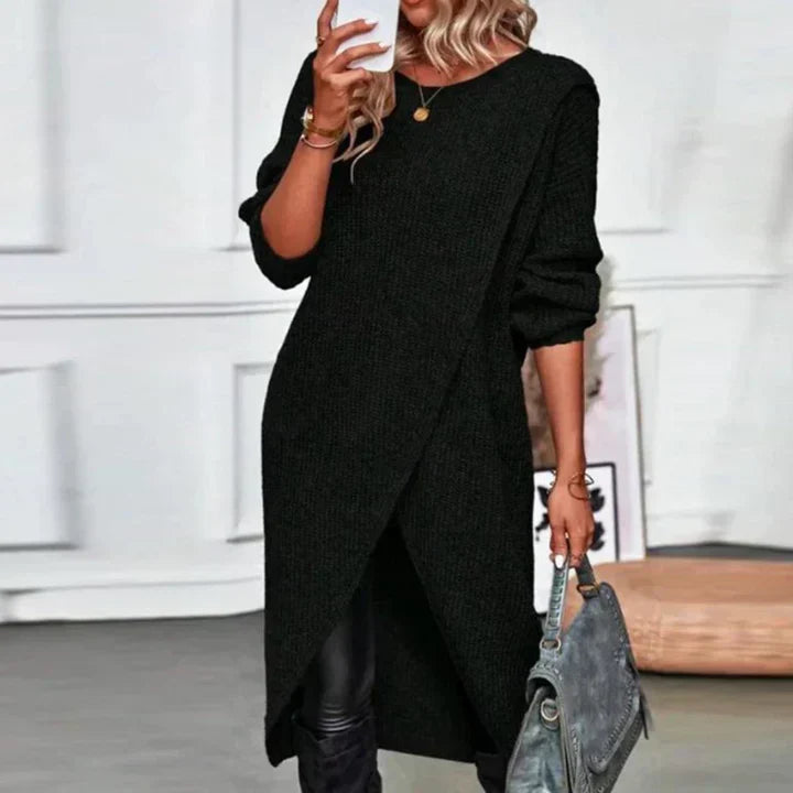 Iris - Women's Sweater Dress