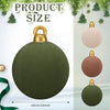 Giant Inflatable Velvet Christmas Ornament