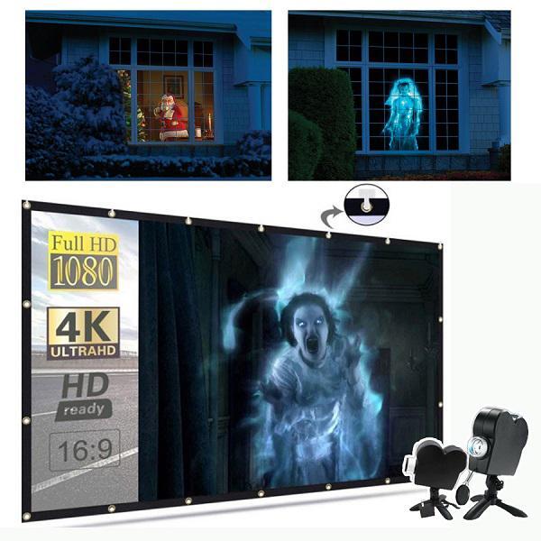 Spooky Halloween & Christmas Projector Set | Halloween Flash Deals