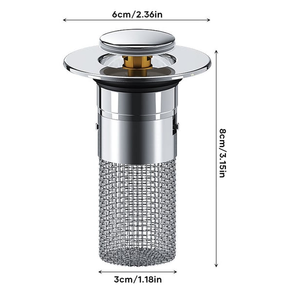 Filter - Keep Your Sink Clear Without a Plumber!