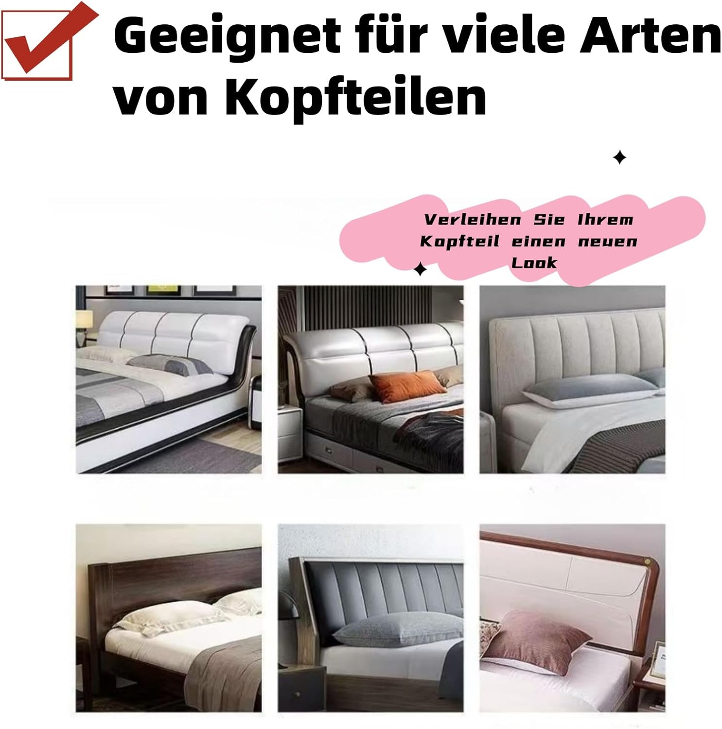 HeadBoard™ Headboard Cover – Protects and Adds Style to Your Bedroom