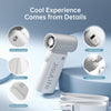 JISULIFE TurboBlitz™ | Handheld Fan – Compact, Powerful & 18h Battery Life
