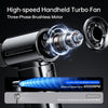 JISULIFE TurboBlitz™ | Handheld Fan – Compact, Powerful & 18h Battery Life