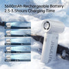 JISULIFE TurboBlitz™ | Handheld Fan – Compact, Powerful & 18h Battery Life