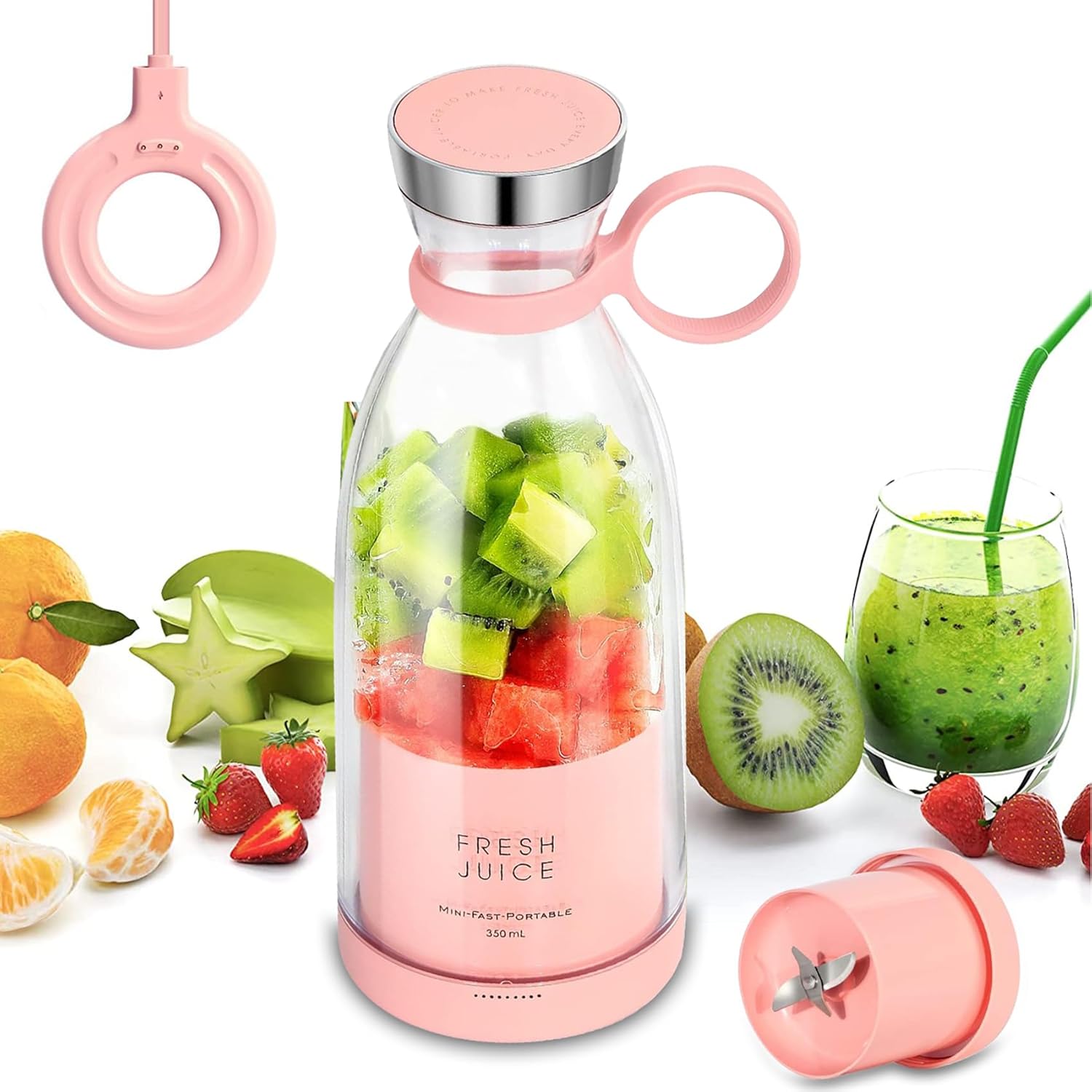 NutriBot™ - Battery-powered Mixer for Vital Drinks