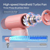 JISULIFE TurboBlitz™ | Handheld Fan – Compact, Powerful & 18h Battery Life