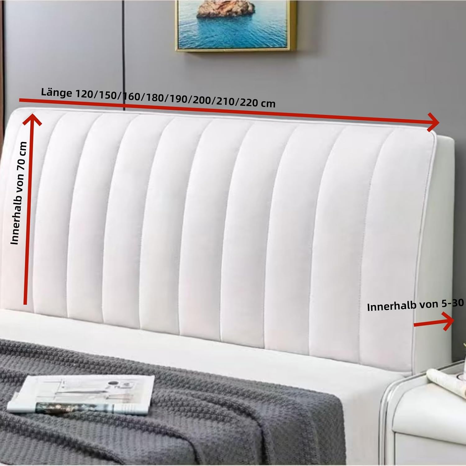 HeadBoard™ Headboard Cover – Protects and Adds Style to Your Bedroom