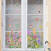 1+1 Free | Colorful Flower Stickers for Your Windows