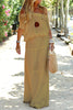 Seaside™ – Casual Off-Shoulder Maxi Dress for the Beach