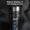 Survival LED Flashlight 2025 – As bright as a lightsaber with power bank function