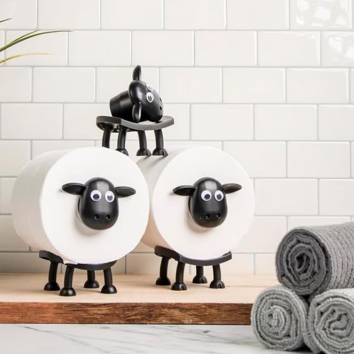 WollArt™ – The decorative sheep holder for your bathroom