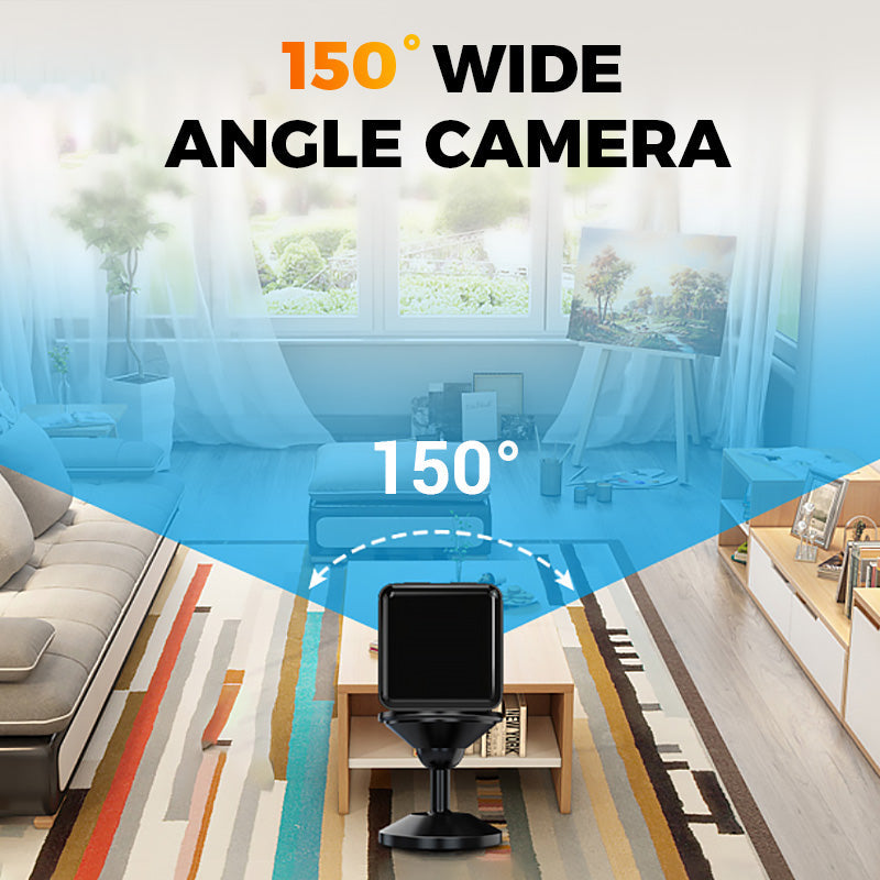 SicherBlick™ | Compact HD Security Camera with Night Vision and App Control