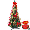 Lumiscarlet™ – Pop-Up Red Christmas Tree (50% Off)