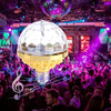 RGB Strobe LED Rotating Light Bulb – Create a party atmosphere with colorful lights!