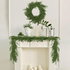 Natural Christmas Greenery Norfolk Pine Branch