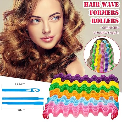 Waveformers™ – 12-Piece Styling Set for Soft, Uniform Curls