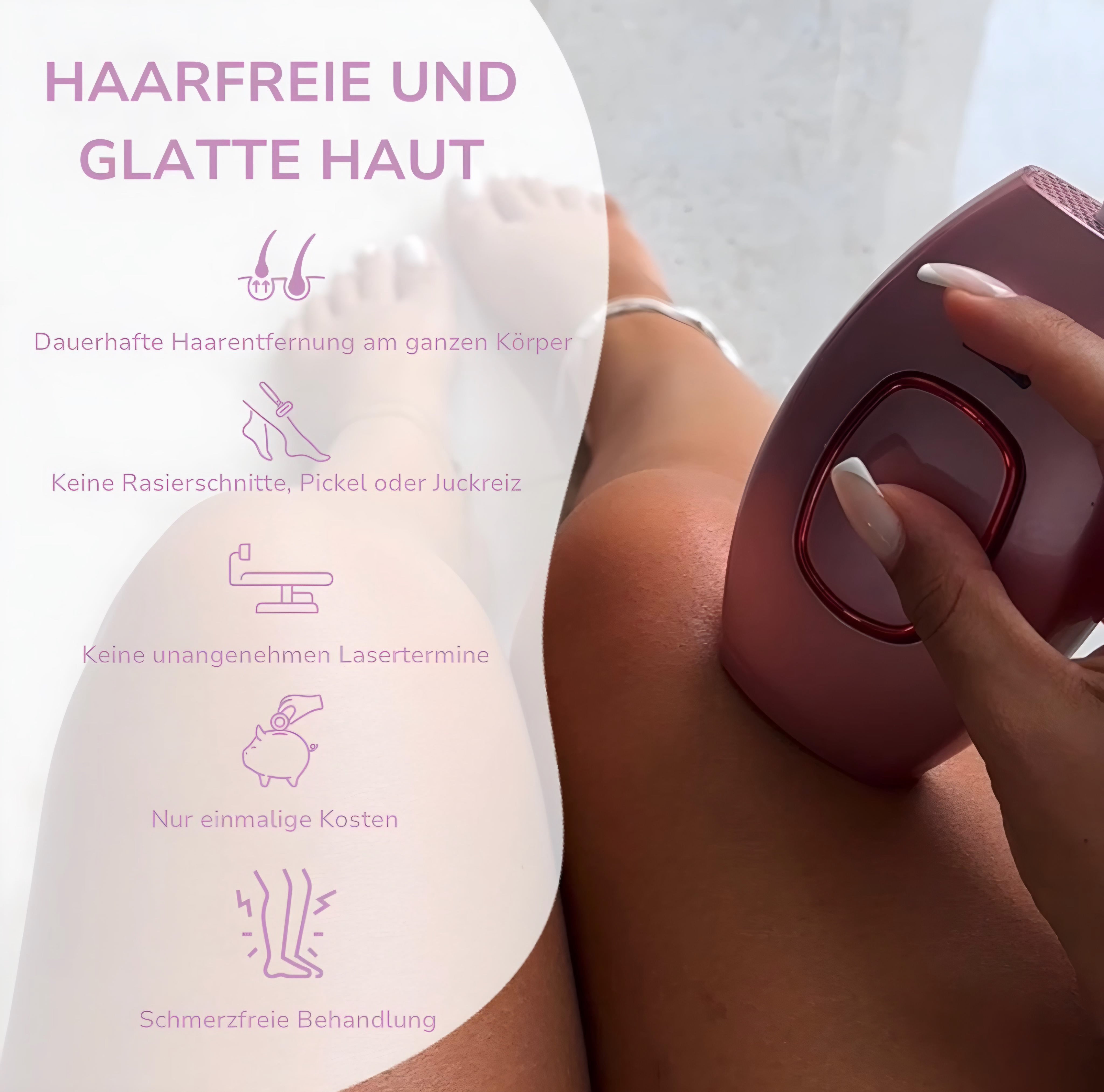 LaserTouch™ – Salon Quality for Your Home Hair Removal