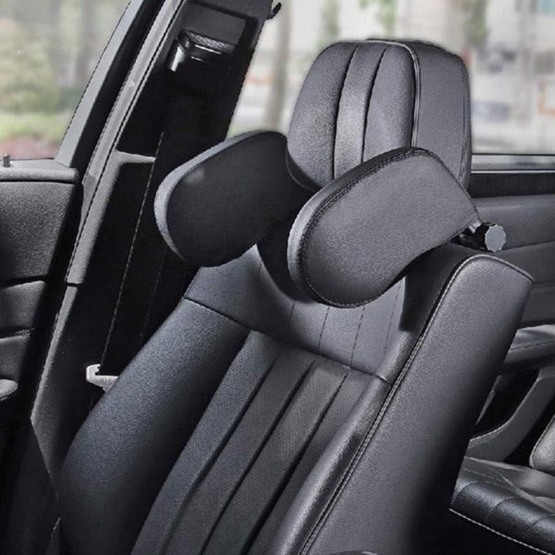 Headrest cushion for car seats
