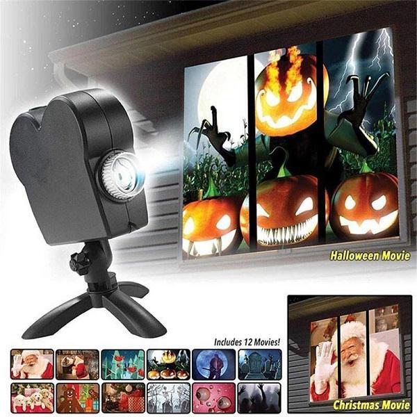 Spooky Halloween & Christmas Projector Set | Halloween Flash Deals