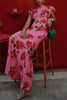 Lenia™ – Modern Dress with High Collar and Flared Sleeves