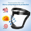 Full Face Protection Large Transparent Face Visor