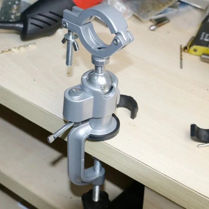 DrillEase™ FlexiMount – The Rotatable Mount for Effortless Drilling and Grinding
