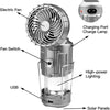 Portable LED Camping Lantern with Fan