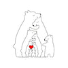 Bear Family Wooden Puzzle™ | The Ultimate Gift of Family Love