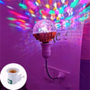 RGB Strobe LED Rotating Light Bulb – Create a party atmosphere with colorful lights!