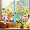 1+1 Free | Colorful Flower Stickers for Your Windows