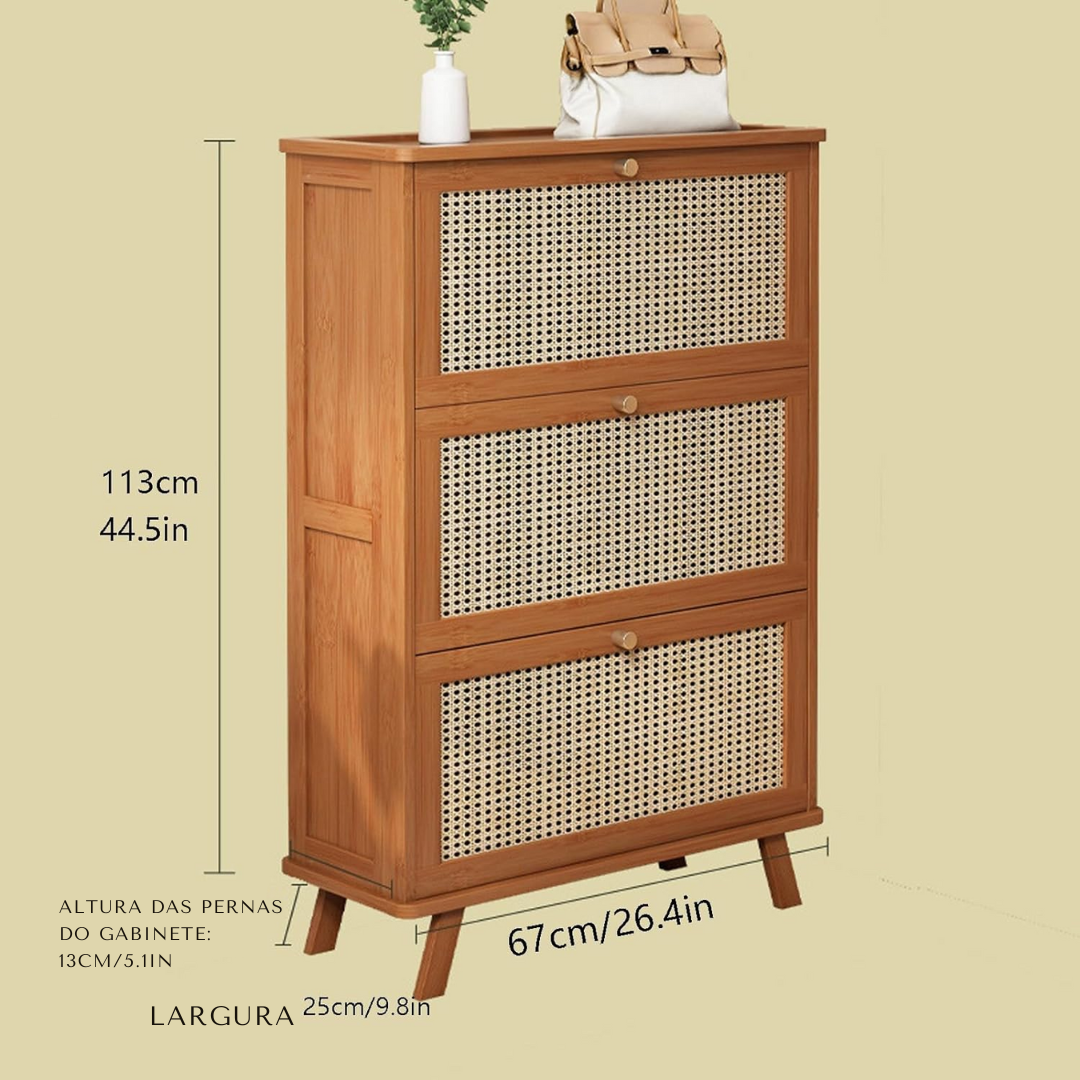 BambuHome™ | Sustainable Shoe Rack with Stylish Design
