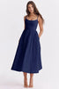 Abilene – Elegant midi dress made of linen