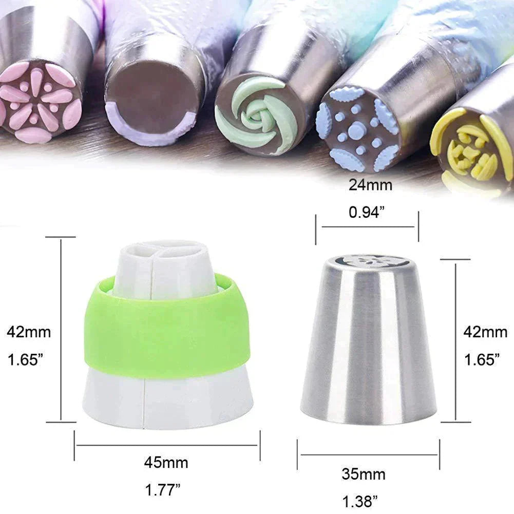 BakeSuppliez™ | Set of Flower Fondant Decoration Tools
