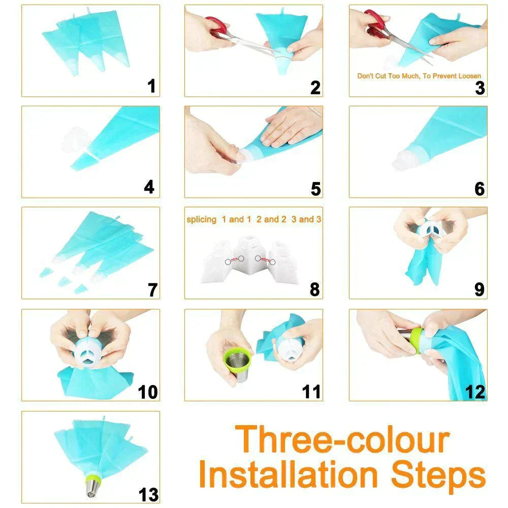 BakeSuppliez™ | Set of Flower Fondant Decoration Tools