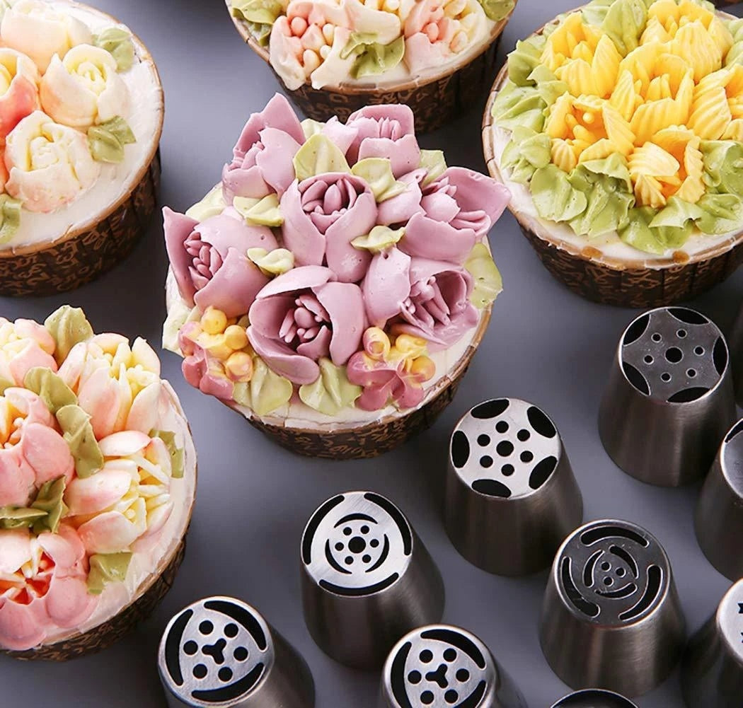 BakeSuppliez™ | Set of Flower Fondant Decoration Tools