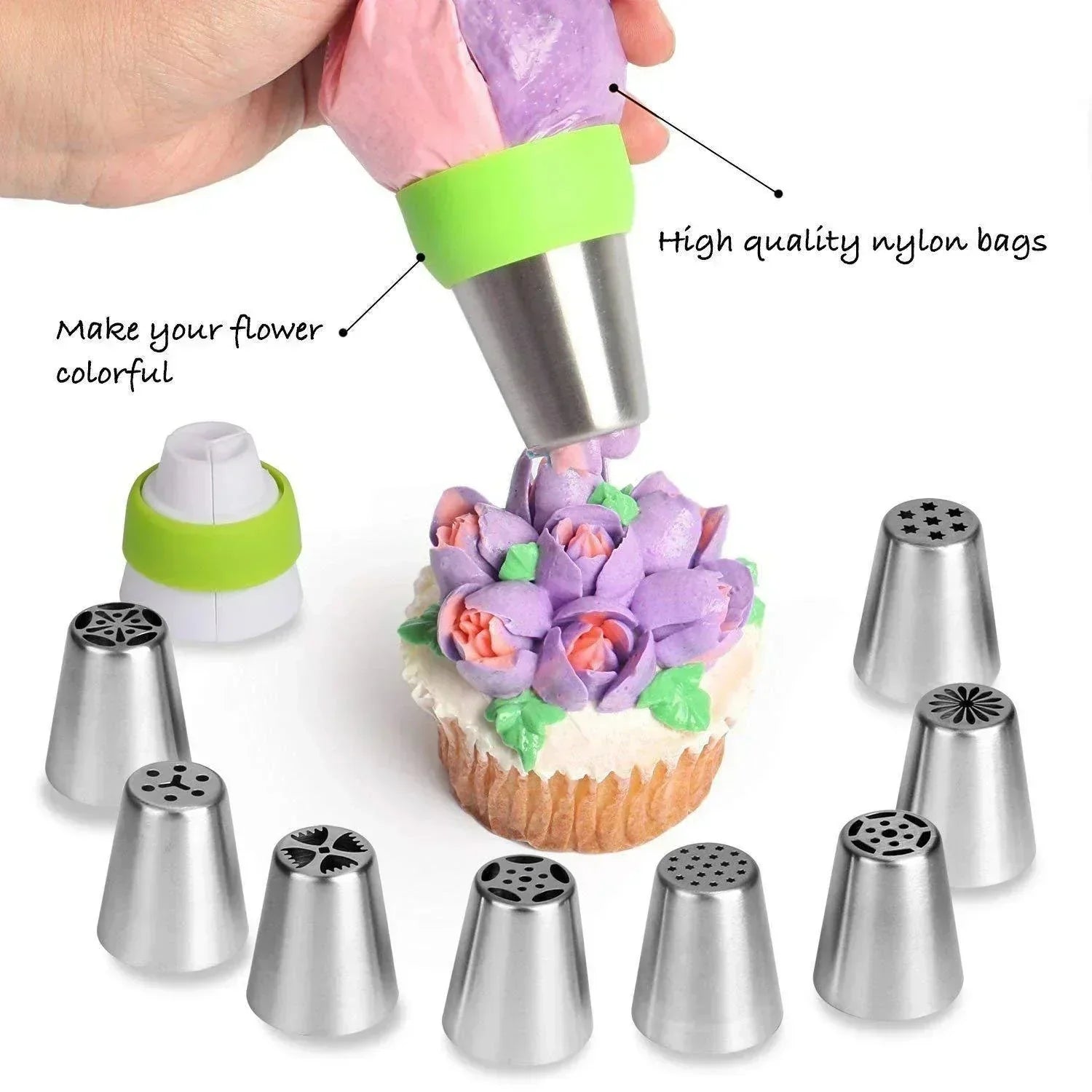 BakeSuppliez™ | Set of Flower Fondant Decoration Tools