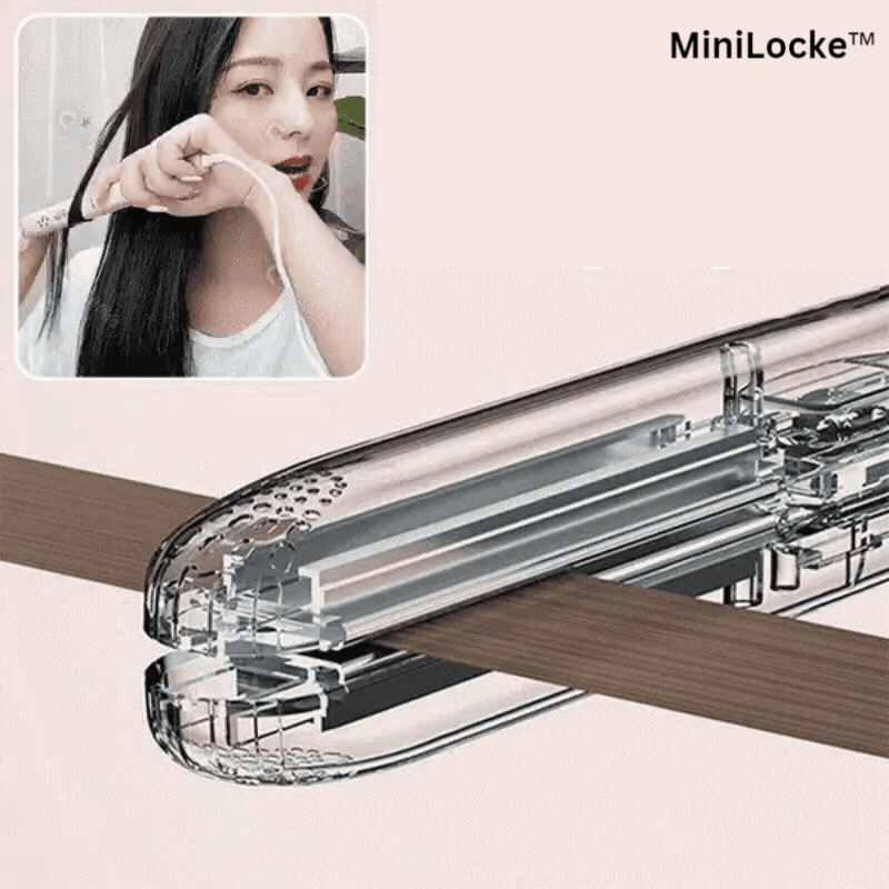 MiniLocks™ Mini Curling Iron with Double Function