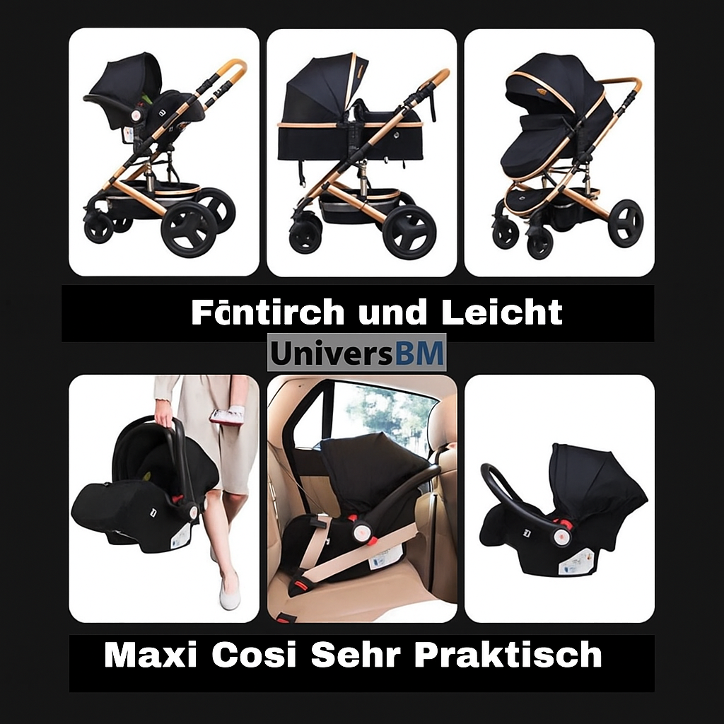 3-in-1 Stroller + Maxi Cosi and Bag - Special Offer