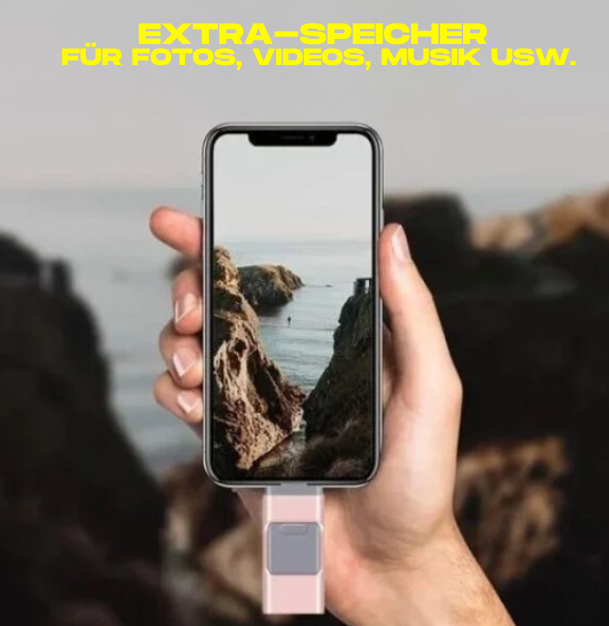 SnapSync™ | 4-in-1 USB Flash Drive