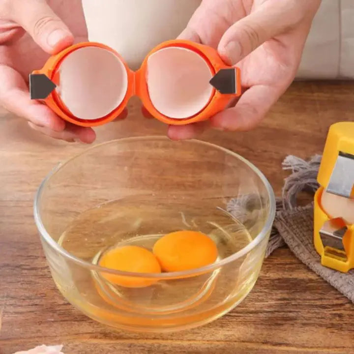 Egg opener & egg yolk separator (Buy 1 Get 1 Free)