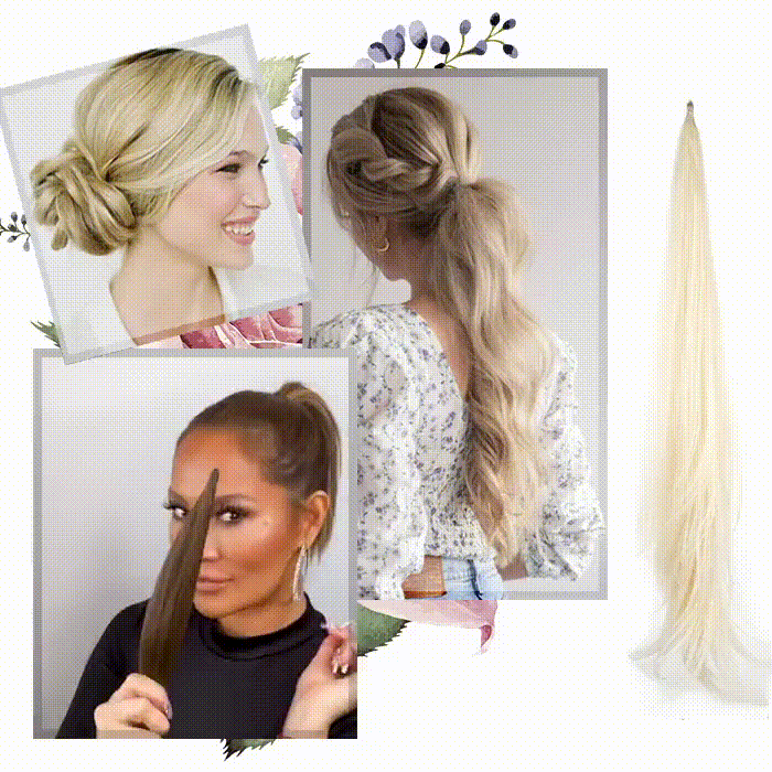 Leah™ | Double Ponytail Hairstyle for More Volume