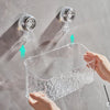 Practical Cordless Wall Shelf for the Bathroom
