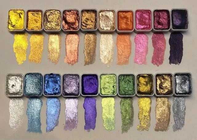 Kolorful™ - Mineral Powder Pearl Pigment Art Watercolor