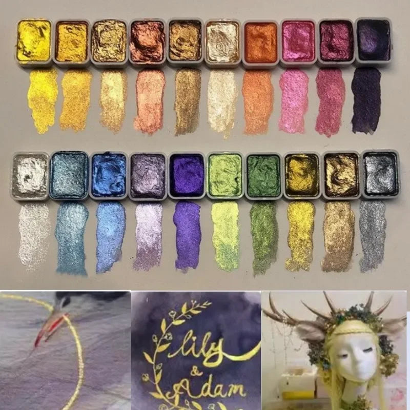 Aquarell Pearl™ Pro – Shiny Colors with Wow Effect