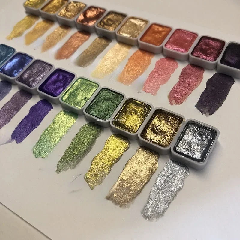 Kolorful™ - Mineral Powder Pearl Pigment Art Watercolor