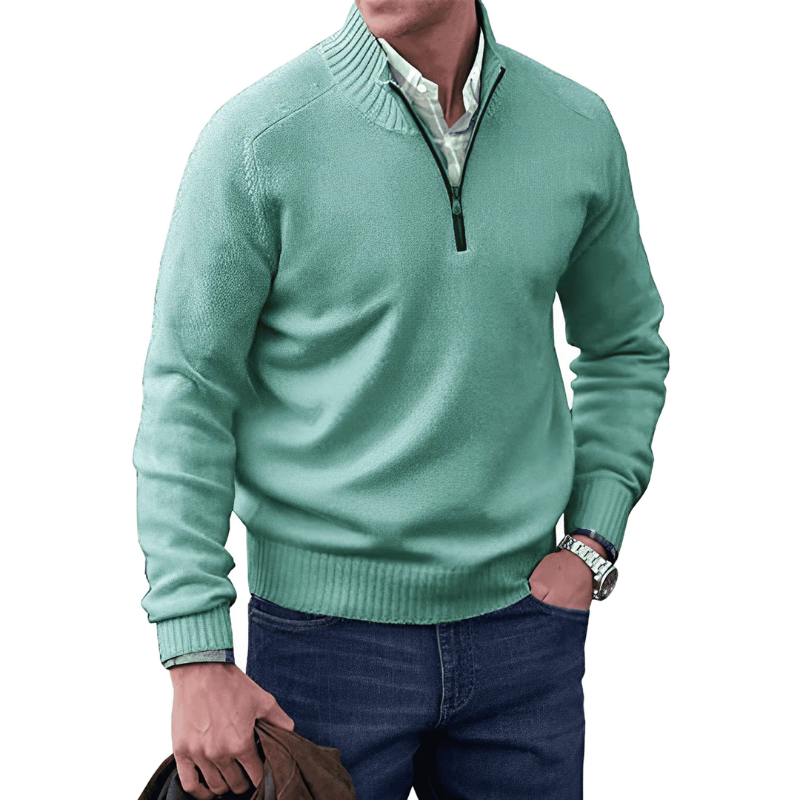 Noah – Cashmere Zip-Up Sweater