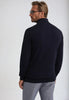 Essential Half-Zip Pullover - Navy Blue