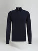 Essential Half-Zip Pullover - Navy Blue